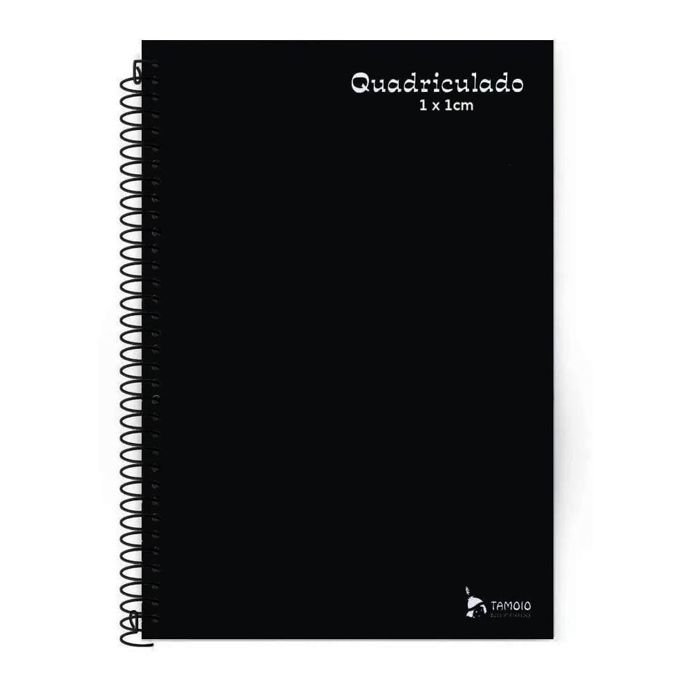 Caderno Universitário Tamoio Espiral 96Fls Quadriculado 1X1