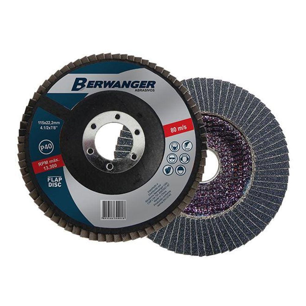 Disco Flap 115Mm G40 - Berwanger