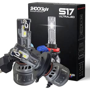 Lâmpada Ultra Led Shocklight 55w S17 Nano H4 6000k C/ Canbus
