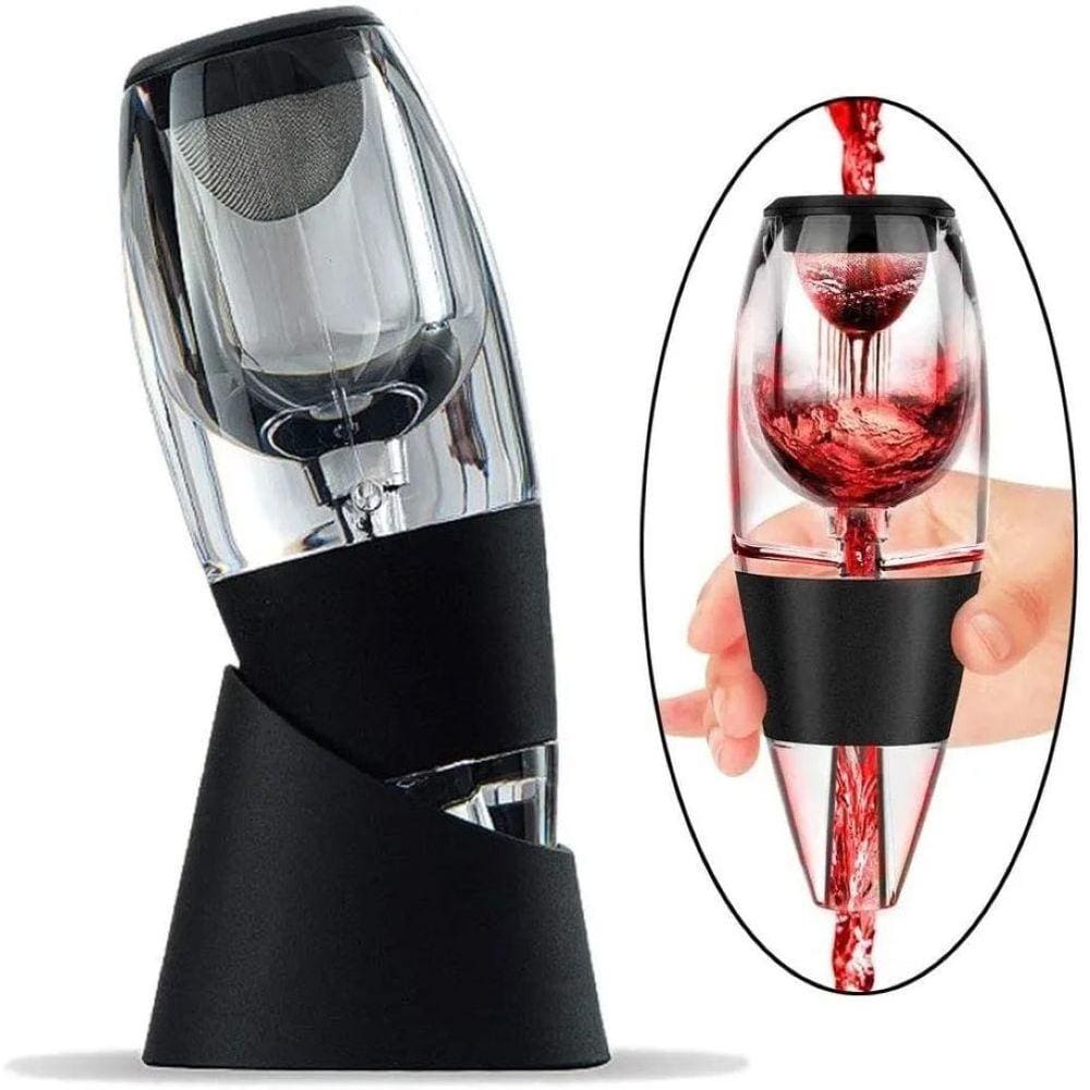 Aerador De Vinho Decantador Decanter com Filtro Deluxe Clink