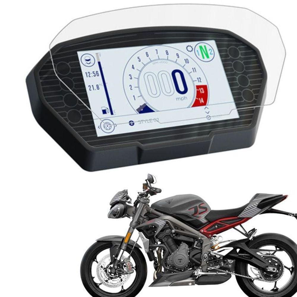 Protetor De Tela Triumph Street Triple Rs S 765 2018 2019