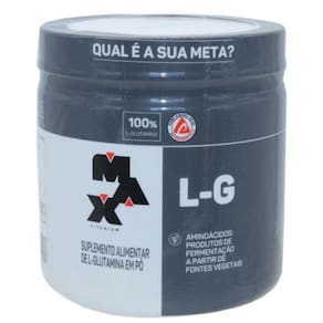 Lg Glutamina Suplemento Treino Academia Max Titanium 150G