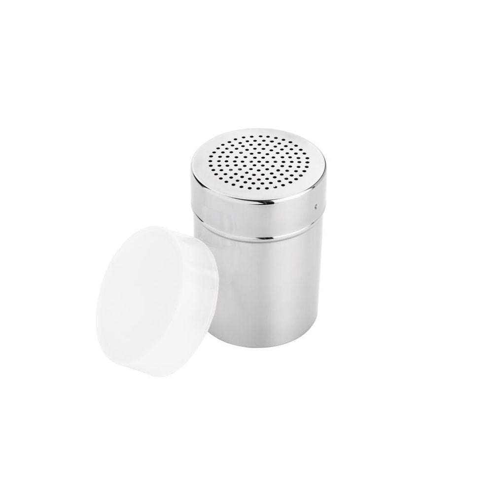 Saleiro De Aço Inox Prime Profissional Com Tampa 7,2X10Cm
