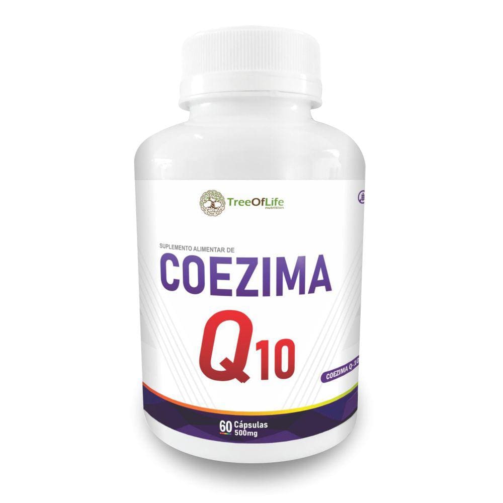 Coenzima Q10 60 Cápsulas 500Mg Tree