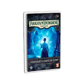 Arkham Horror Card Game Maquinações Através do Tempo Expansão de Cenário Jogo de Cartas Galapagos AHC006