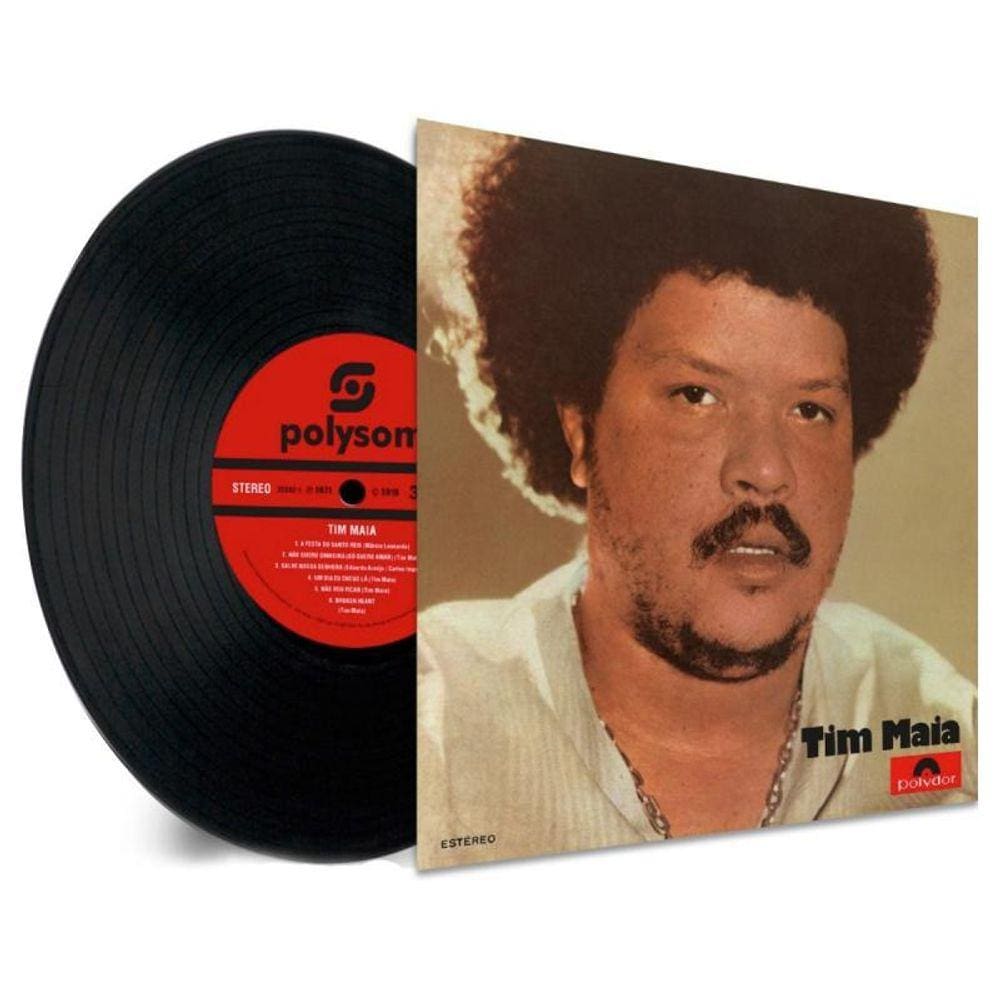 Disco De Vinil Lp Tim Maia 1971 - Lp Pa33282-1 Polysom