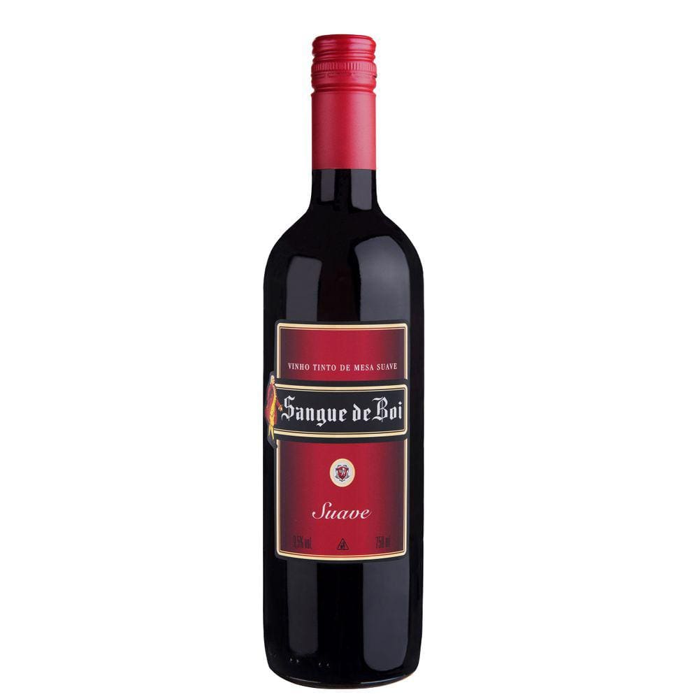 Vinho Tinto Suave de Mesa Sangue de Boi Aurora 750 ml