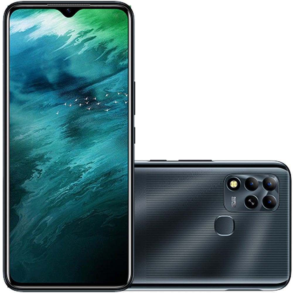 Smartphone Infinix Hot 11 6.82 Octa Core Android 11 128GB 4GB Câmera Tripla