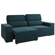 Sofá Retrátil e Reclinável Eduarda 2,00 Metros 3 ou + Lugares Viero