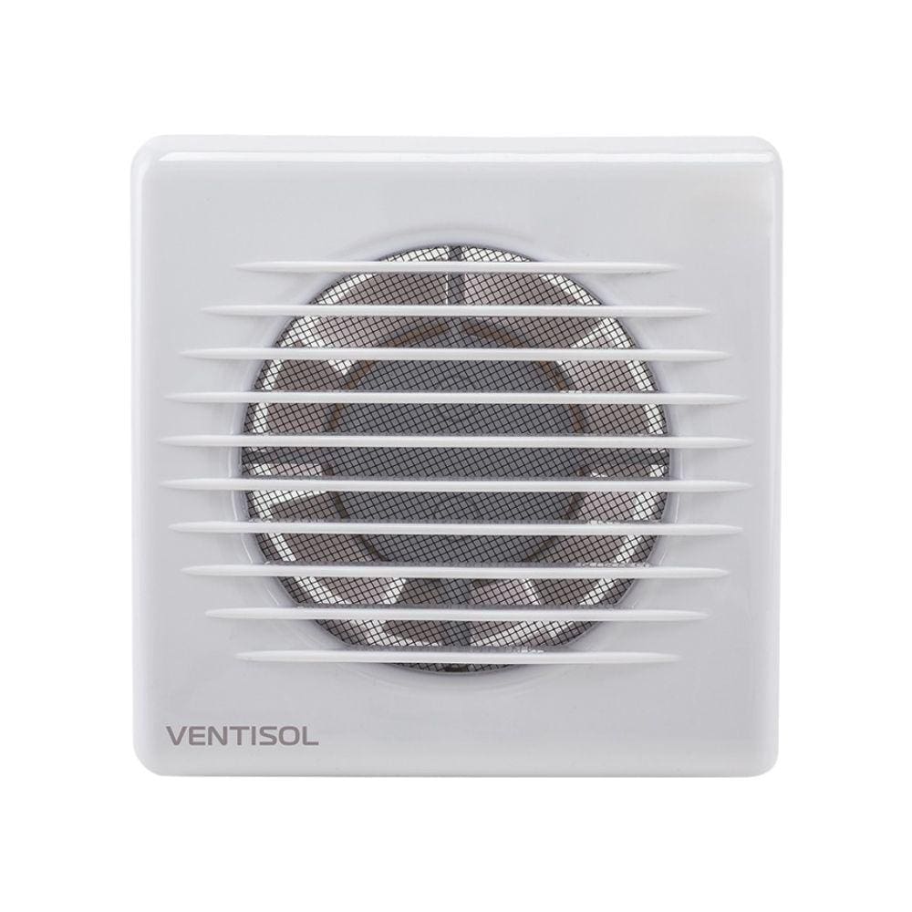 Exaustor Residencial para Banheiro Ventisol Branco Premium EXB 100mm Bivolt