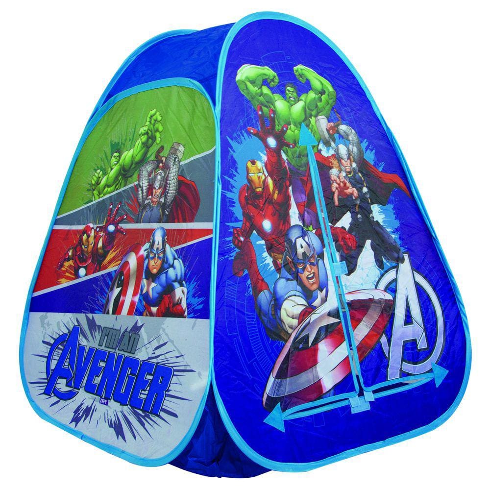Barraca Infantil Portátil Tenda Toca Dobrável Avengers