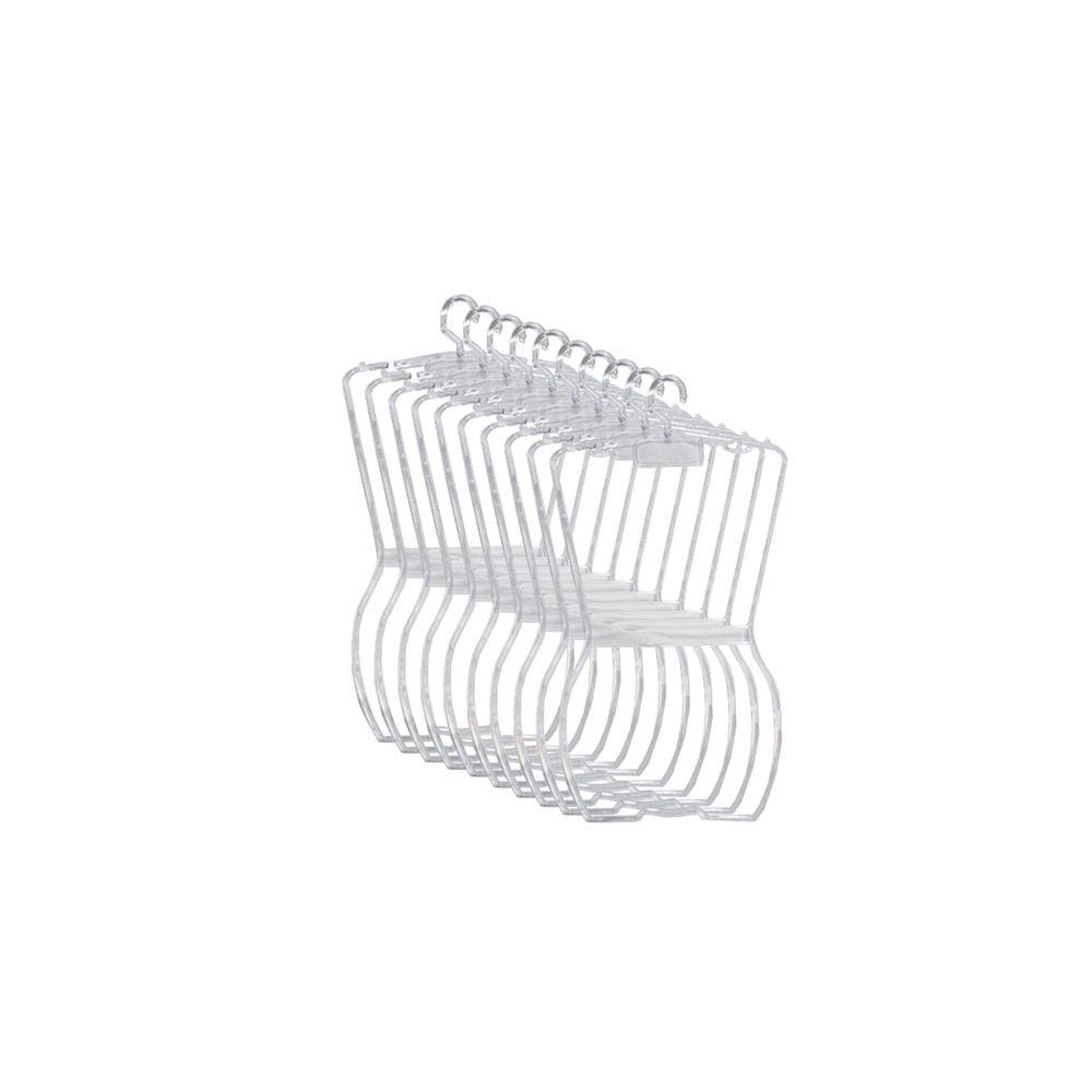 Cabide Silhueta Kit Com 10 Unidades