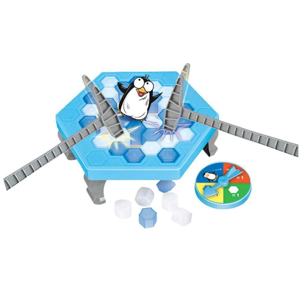 Kit Jogo Torre Maluca + Jogo Pinguim Quebra Gelo - Art Brink