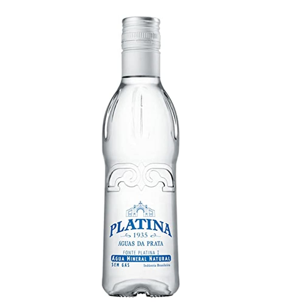 Agua Mineral Platina Vidro sem GÁS 12X300ML