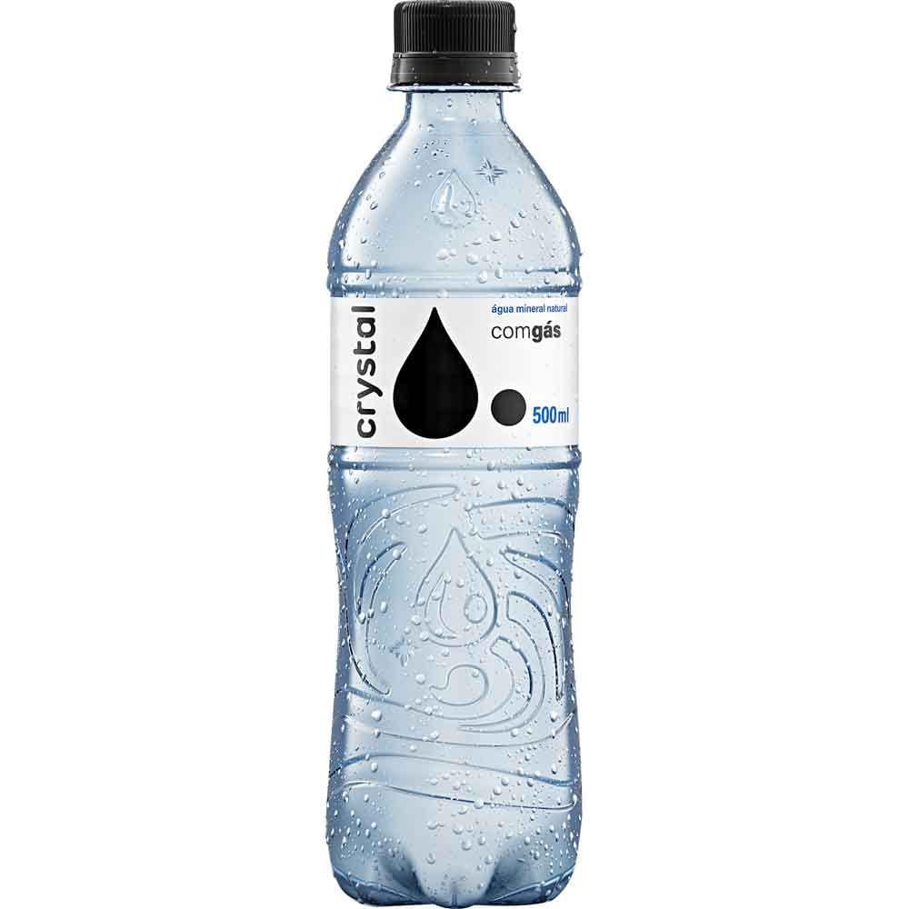 Agua CRYSTAL com GAS 12X500ML