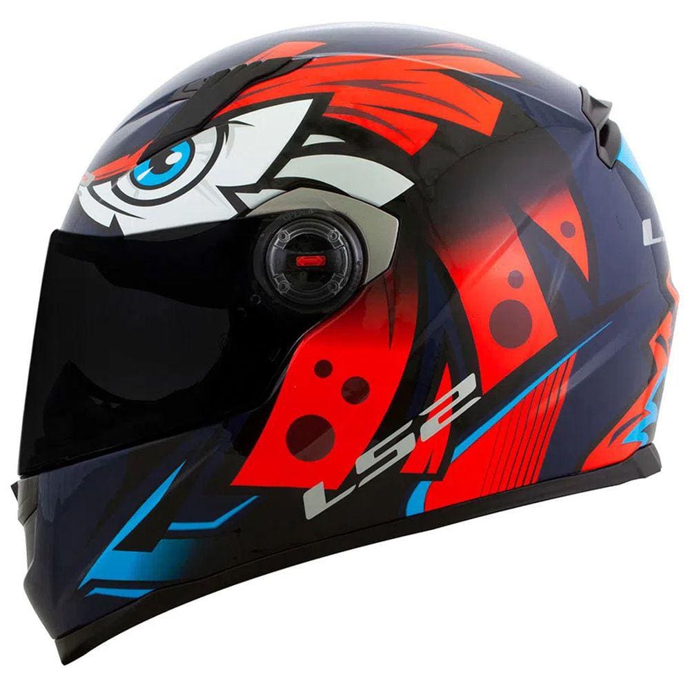 Capacete Ls2 358 Tribal Orange (54)