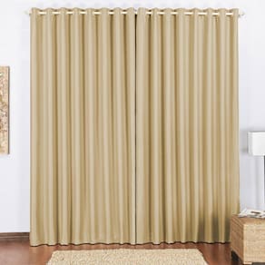 Cortina Block Blackout Trilho Suisso Max 3,00X2,60M Avelã