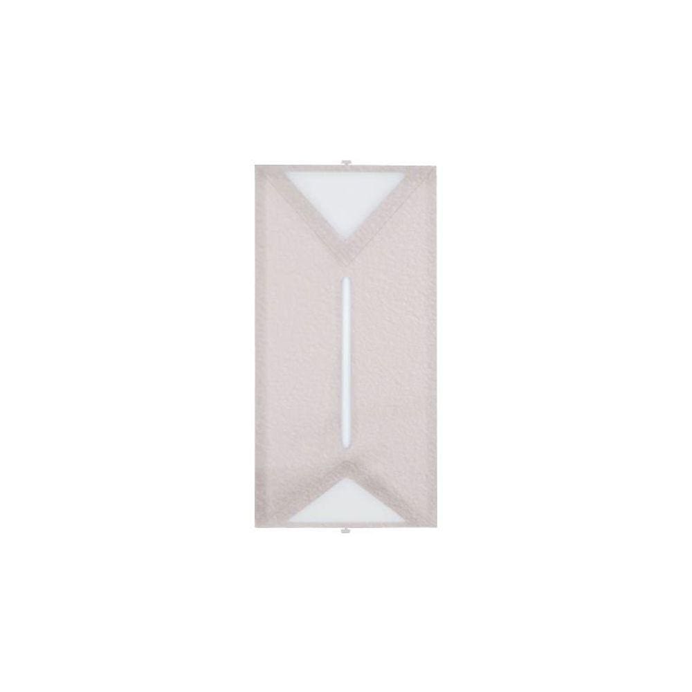 Arandela Germany Planos E27 Bivolt Branco Fosco
