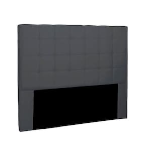 Cabeceira Verona Cama Box Solteiro 90Cm Cinza