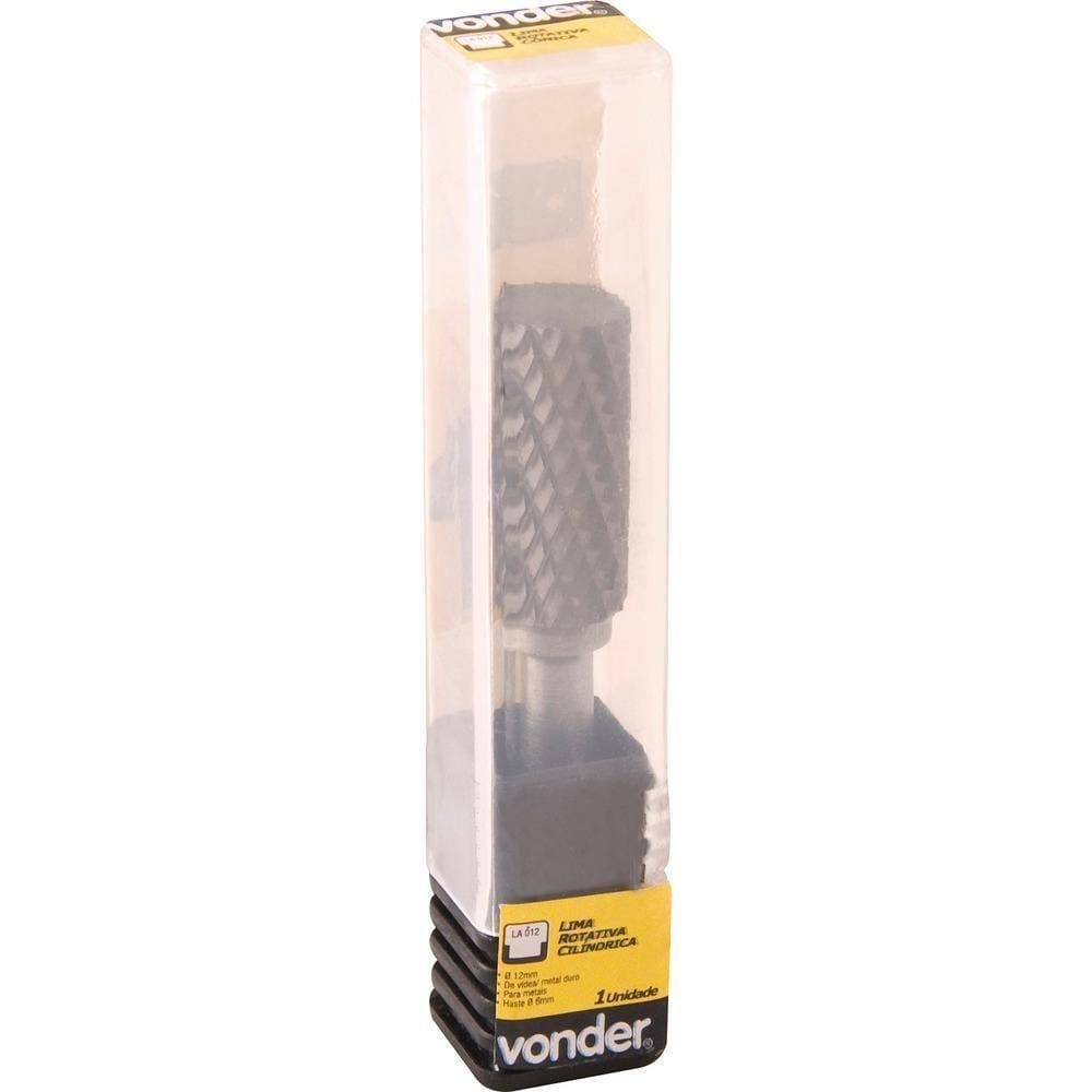Lima Rotativa Vídea Cilíndrica 8x20mm Haste 6mm La008 Vonder