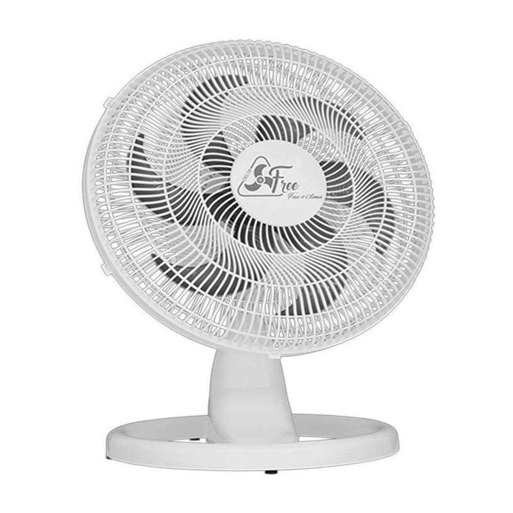 Ventilador De Mesa E Parede Delta Free Branco 40 Cm Grade Plástica - Venti Delta