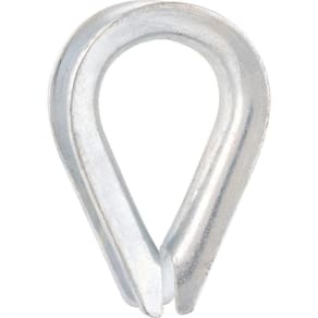 Anilha Para Cabo De Aço 1/4" Leve Galvanizada - Vonder