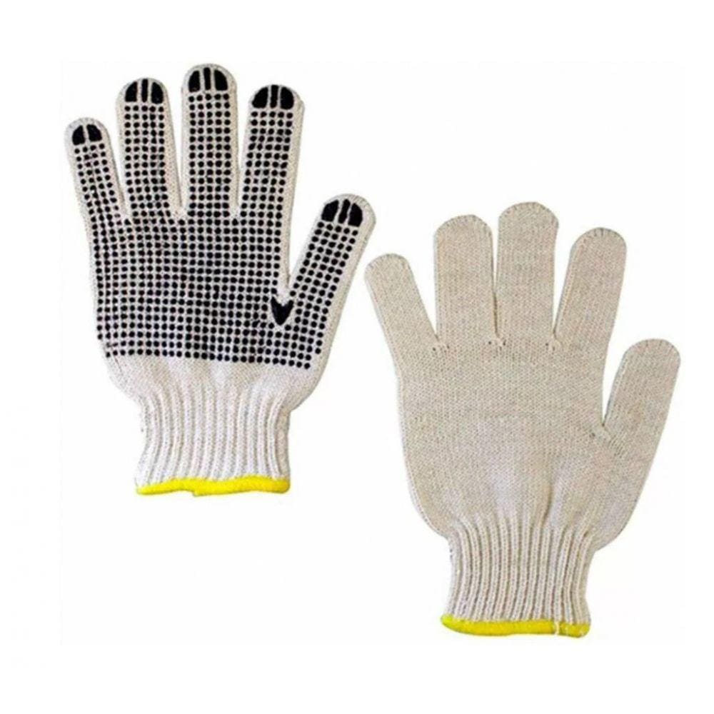 Luva Malha Tricotada Pigmentada 12 Pares Starfer 7970501