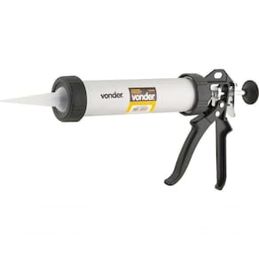 Aplicador Para Silicone Tubular 400ml Alumínio Vonder