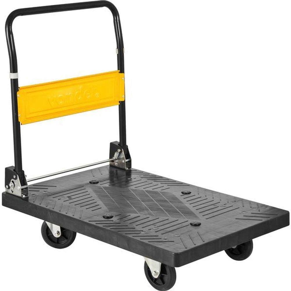 Carrinho Plataforma 300Kg Plástico - Vonder
