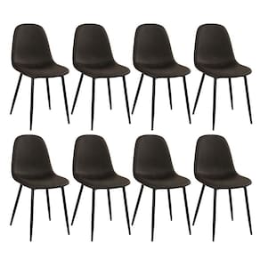 Kit - 8 X Cadeiras Estofadas Montana - Preto