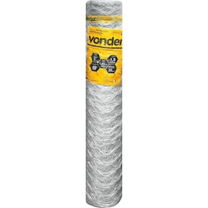 Tela Metálica Mangueirão Hex Malha 3`` Bwg16 1,5m 50m Vonder