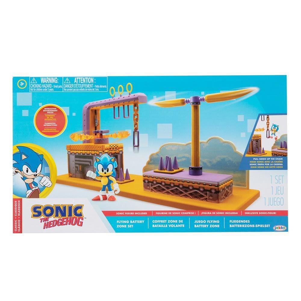 Figura Articulada - Sonic Giant Eggman Robot Battle Set - Vermelho