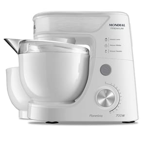 Batedeira Planetária 220V Branco/Inox