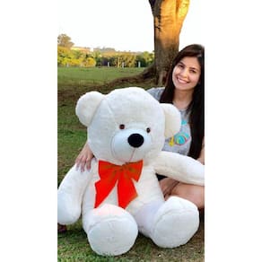 Urso Gigante Pelúcia Grande Teddy 1,10 Metros
