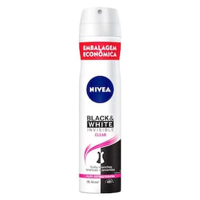 Desodorante Aerosol Nívea Black & White Feminino 200ml