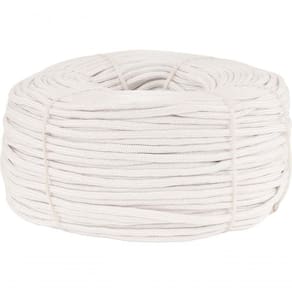 Corda Multifilamento Trançada 3,0mm 1,0kg 277 Metros Branca