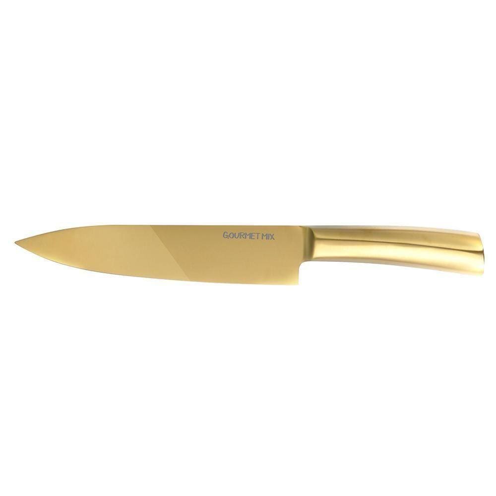 Faca Do Chef 8” Lovers Ouro Gourmet Mix