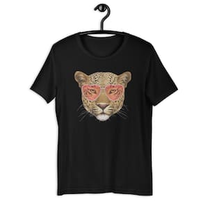 Camiseta Feminina - Tigre Love Glasses