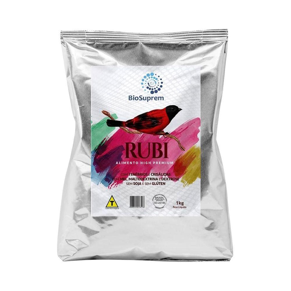 Rubi Alimento Super Premium Para Aves Tarin 1 Kg - Biosuprem