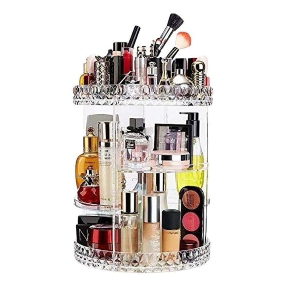 Organizador De Cosméticos E Maquiagem Giratório 360º