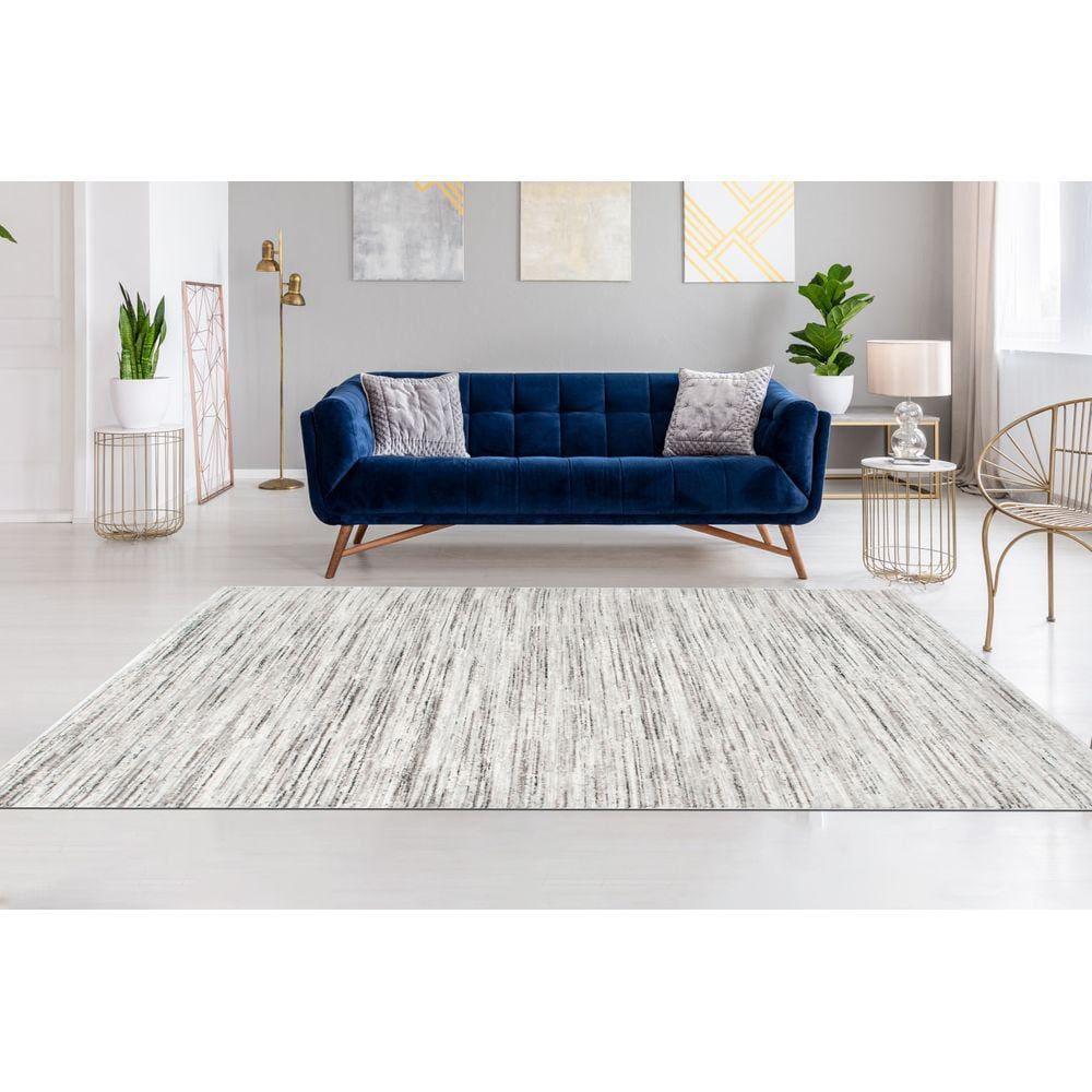 Tapete Turco para Sala de Estar Home Jantar 06 0,50X1,00 - Cinza - Edantex