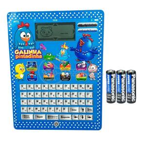 Brinquedo Educacional Inglês Tablet Infantil Multi função