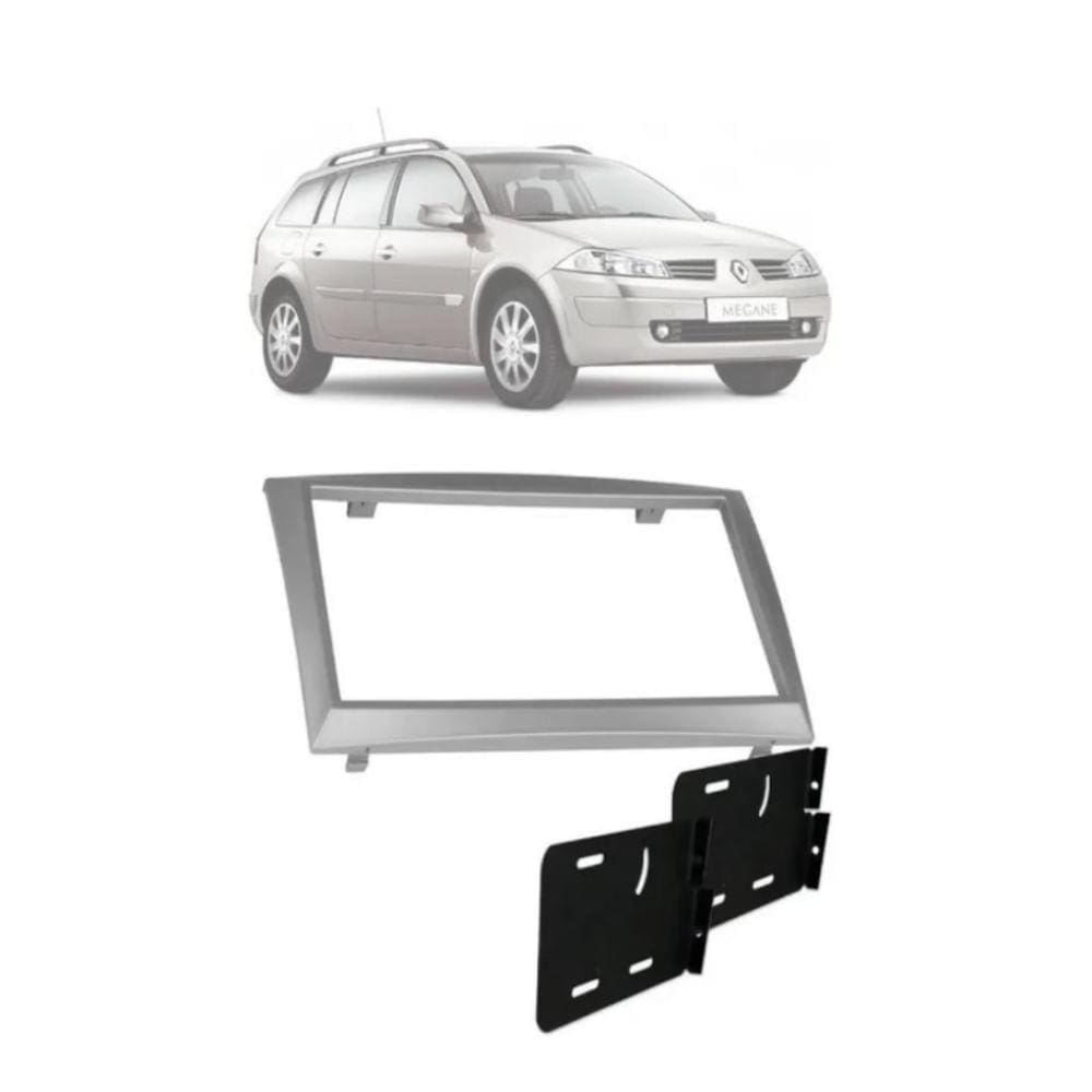 Moldura Fiamon 2 Din 2888 Renault Megane de 2006 até 2012