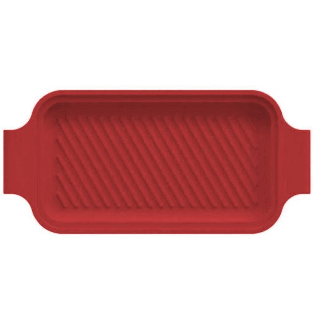 Forma Para Pão Com Tampa Vermelho Germer