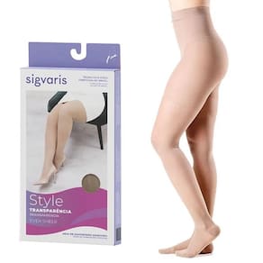 Meia Calça EVER Sheer 782 AT 20-30 MMHG Sigvaris Fechada
