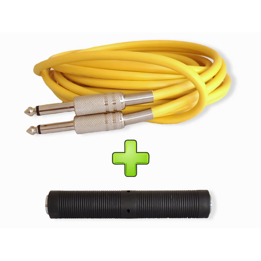 Cabo P10  10 Metros Caixa De Som Violão Guitarra Profissional