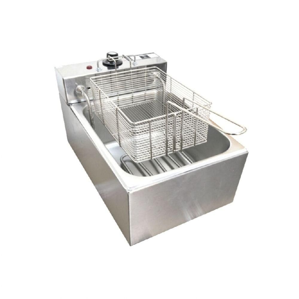 Fritadeira Elétrica 1 Cuba Plus Aço Inox 05L 110V 1800W