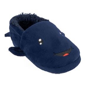 Pantufa Infantil Antiderrapante Menino Bebe Baleia Pimpolho