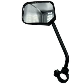 Retrovisor Retangular Espelho Refletor Direito Preto