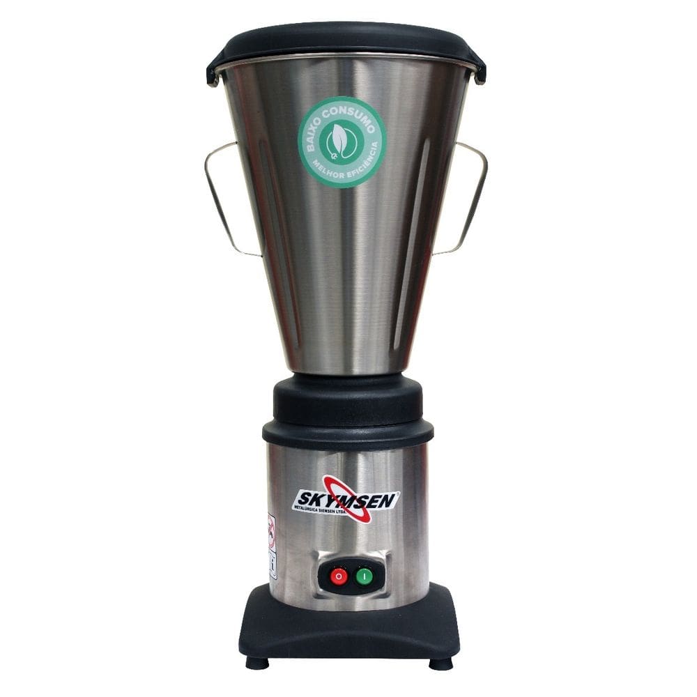 Liquidificador Comercial Skymsen Inox Copo Monobloco 6 Litro